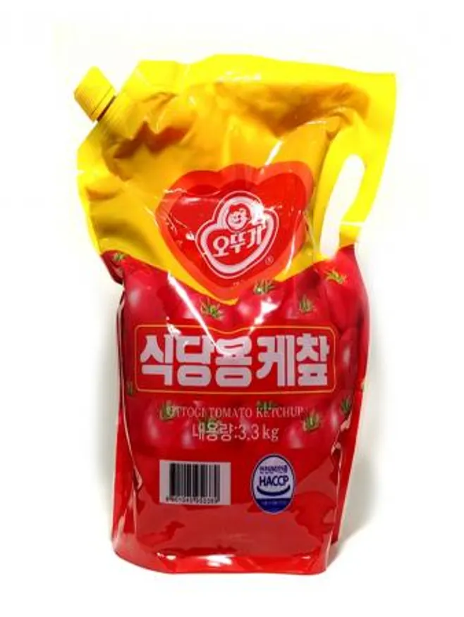 오뚜기 토마토케찹 스파우트팩 3.3kg 이미지