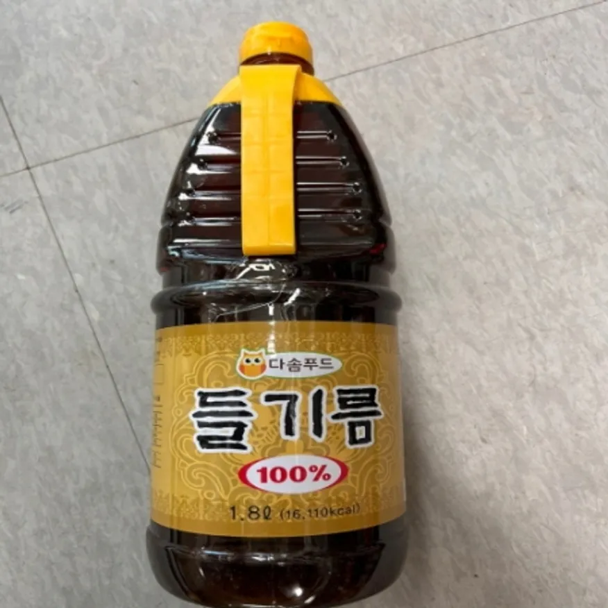 다솜 진한들기름 100% 1.8L 이미지