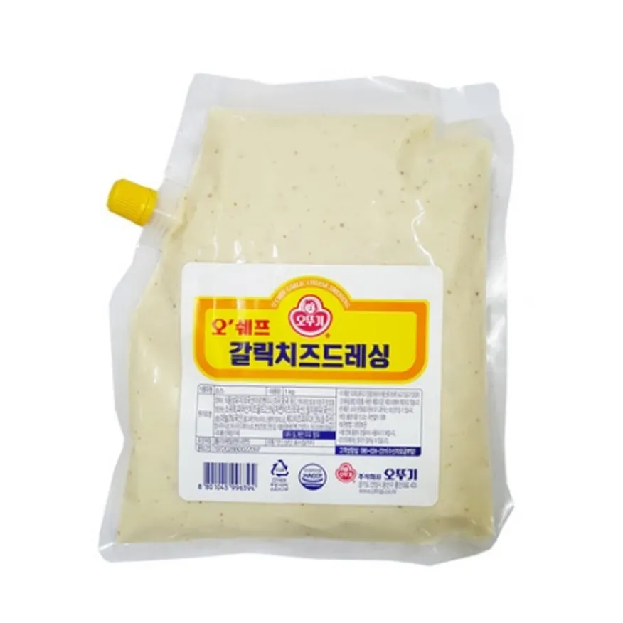 ★초특가★ 오뚜기 갈릭치즈드레싱 1kg 이미지