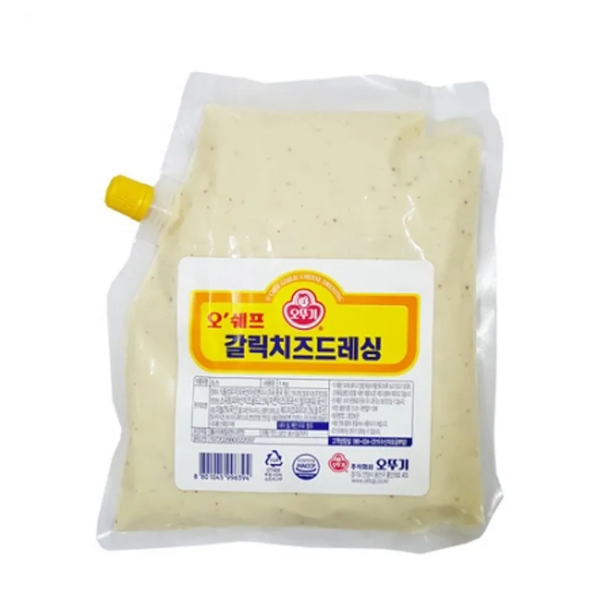 오뚜기 갈릭치즈드레싱 1kg 이미지