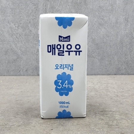 매일 멸균우유 1L