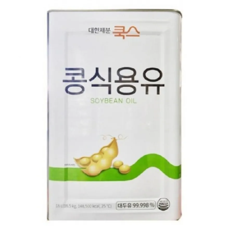 대한제분 쿡스대두유 식용유 18L_ 이미지