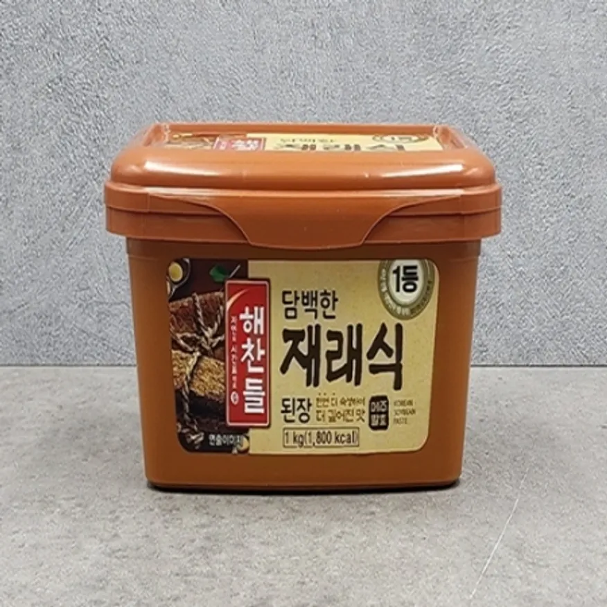 해찬들 재래식된장 1kg 이미지