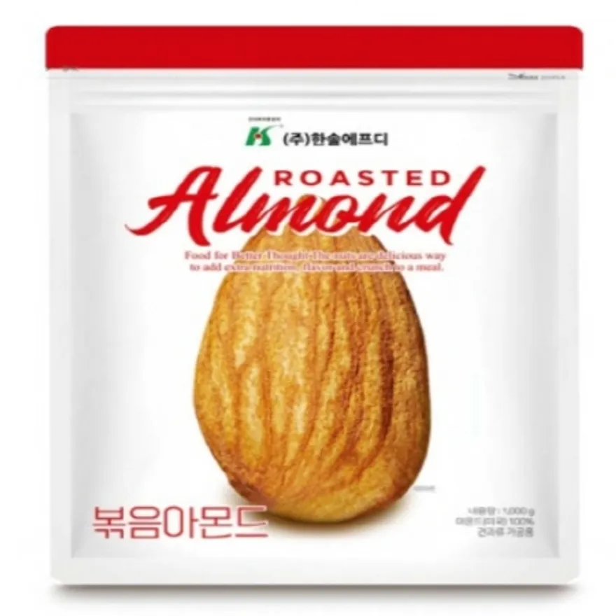 한솔 볶음아몬드 홀/미국산 1kg 이미지