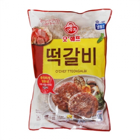 오뚜기 오쉐프떡갈비 1kg