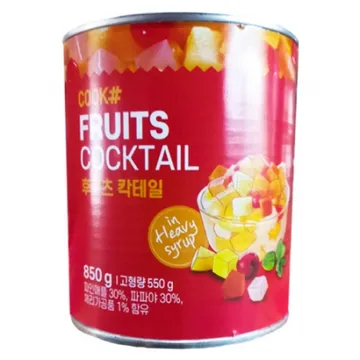 썬초이스 후르츠칵테일 850g