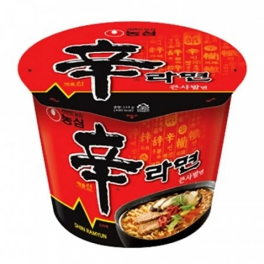 농심 신라면 큰컵/114g*16입 1박스 이미지