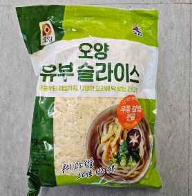 사조오양 유부슬라이스 1kg