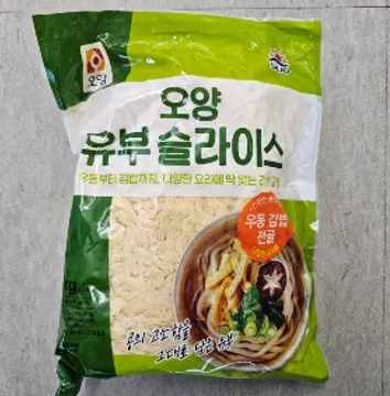 사조오양 유부슬라이스 1kg