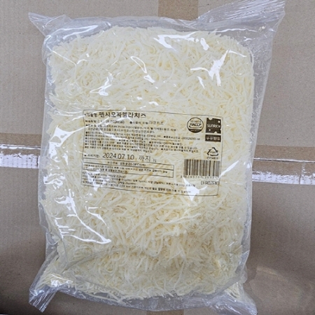 썬리치/썬리취 50%모짜렐라피자치즈 냉동 2.5kg