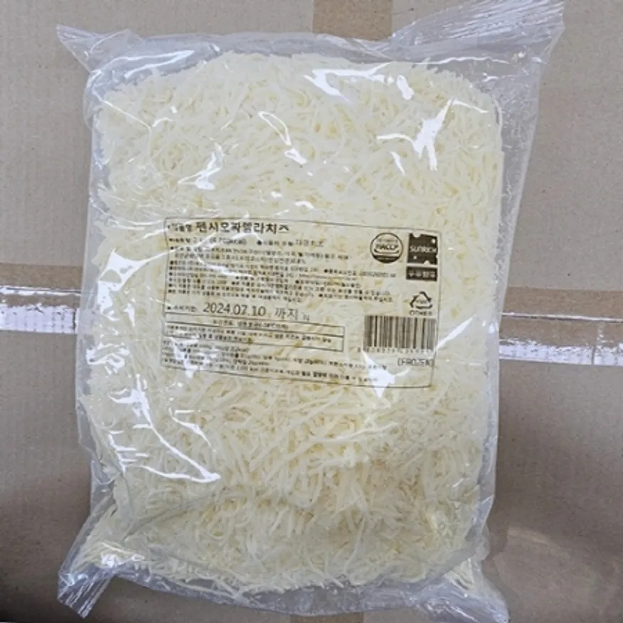 썬리치/썬리취 50%모짜렐라피자치즈 냉동 2.5kg 이미지