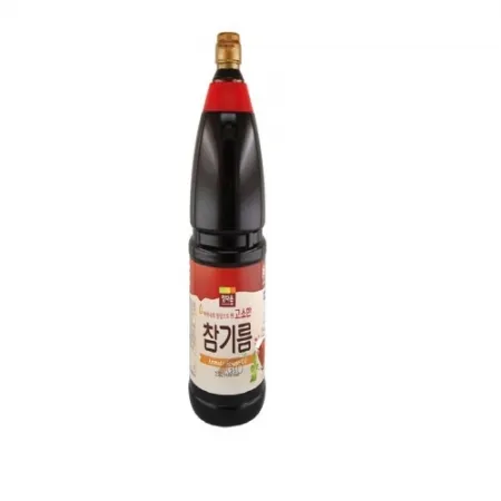 정다운 고소한참기름 깨분100%  1.8L 이미지