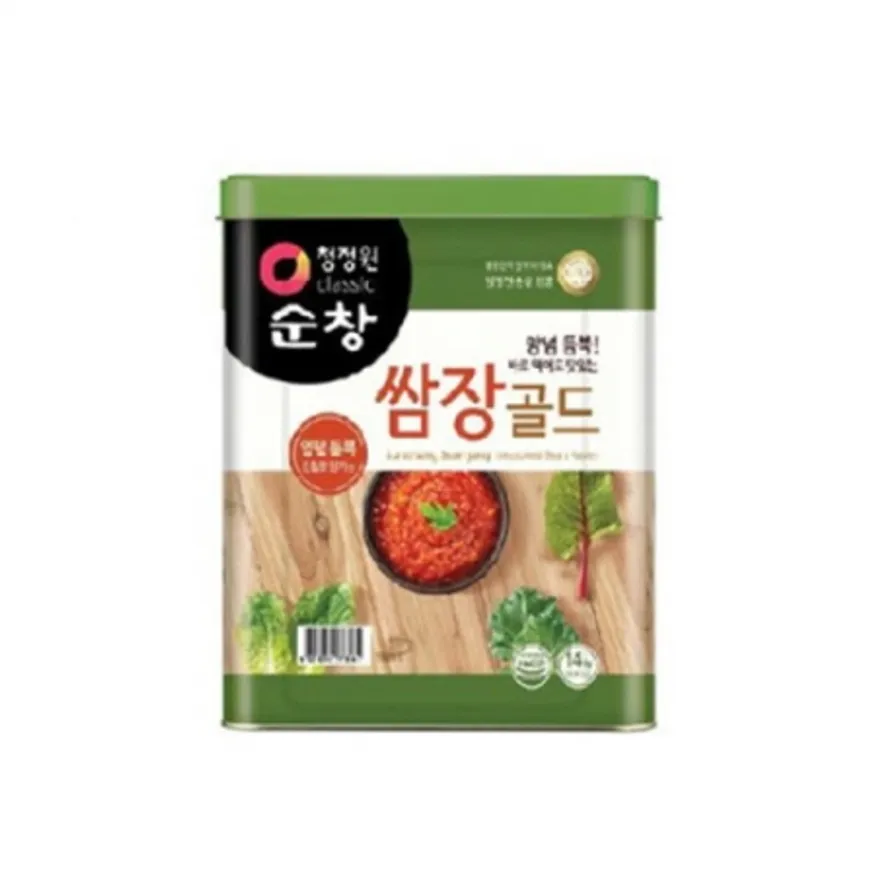 청정원 순창쌈장골드(캔) 14kg 이미지