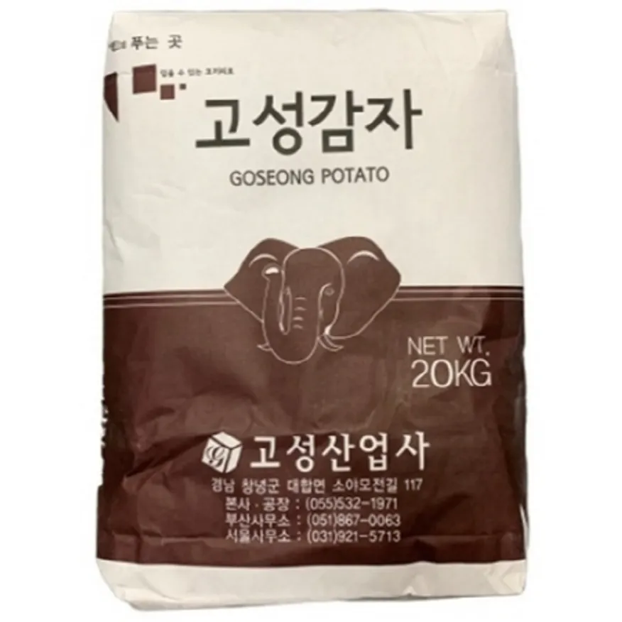 고성 감자전분 20kg 이미지