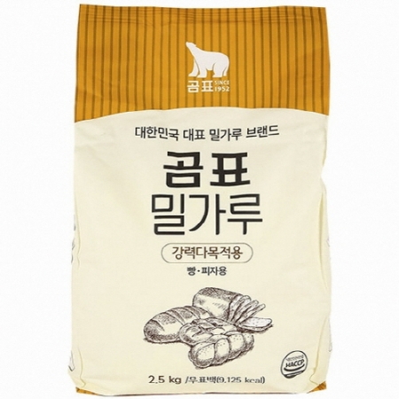 대한제당 곰표강력밀가루 2.5kg
