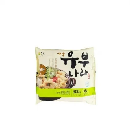 두솔 사각유부 냉동  300g