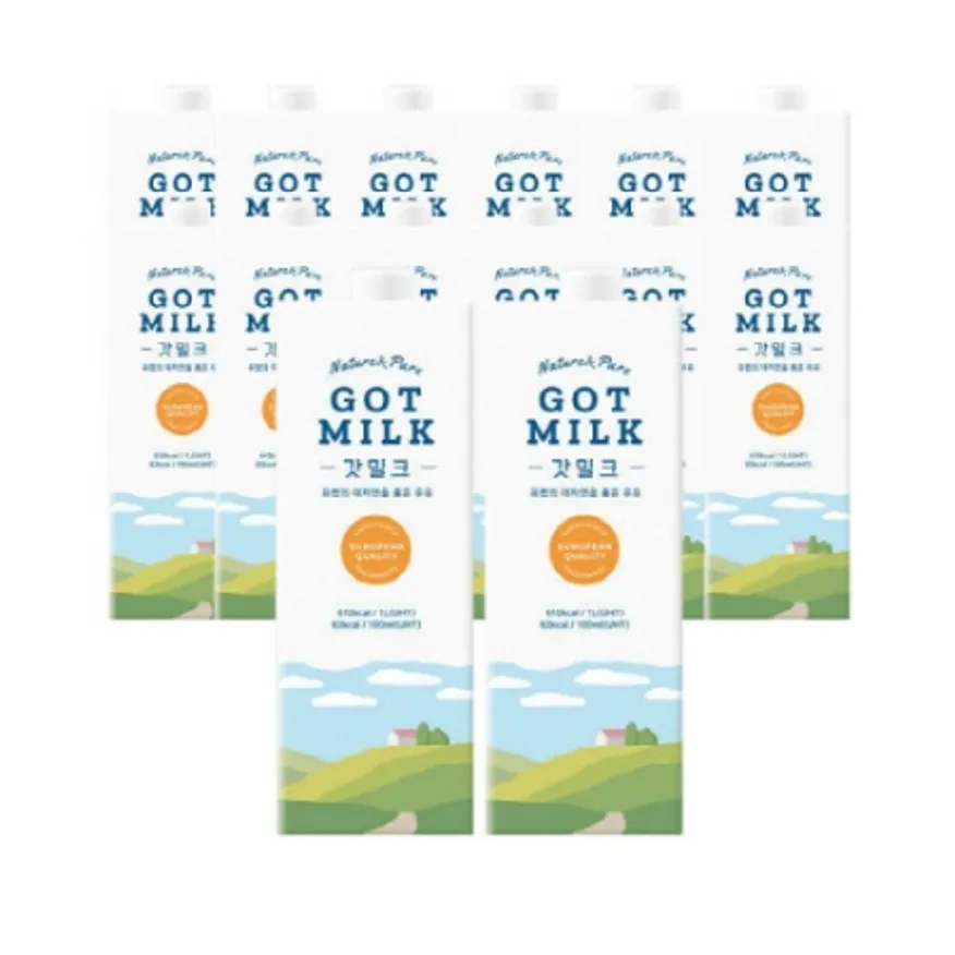 갓밀크 수입멸균우유/폴란드산/12입 1박스 이미지