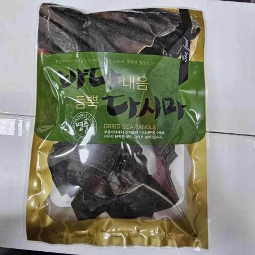 완도산 절단다시마 소포장 100g 이미지