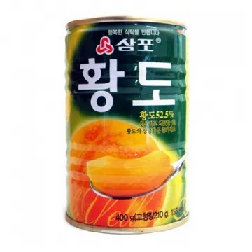 (삼포)황도슬라이스 400g