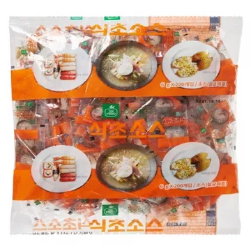 이엔 일회용미니식초 6g*200개입