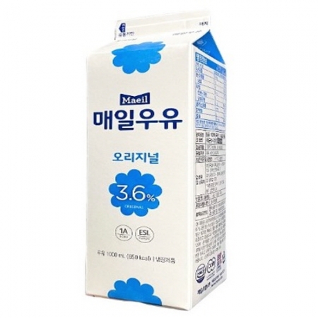 매일 우유 오리지널  1L