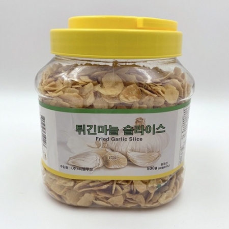 씨엘 튀긴마늘슬라이스 중국산  500g