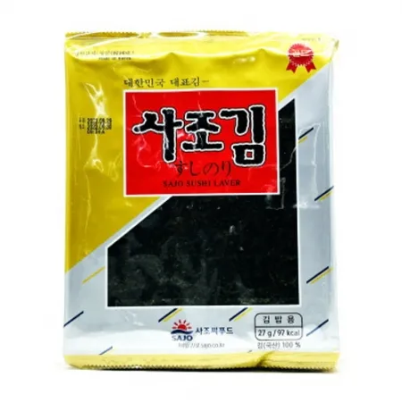 (사조) 전장김 (국내산)  27g 10매*10봉 이미지