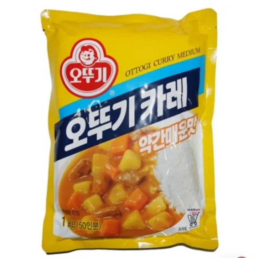 오뚜기 카레 약간매운맛 1kg 이미지
