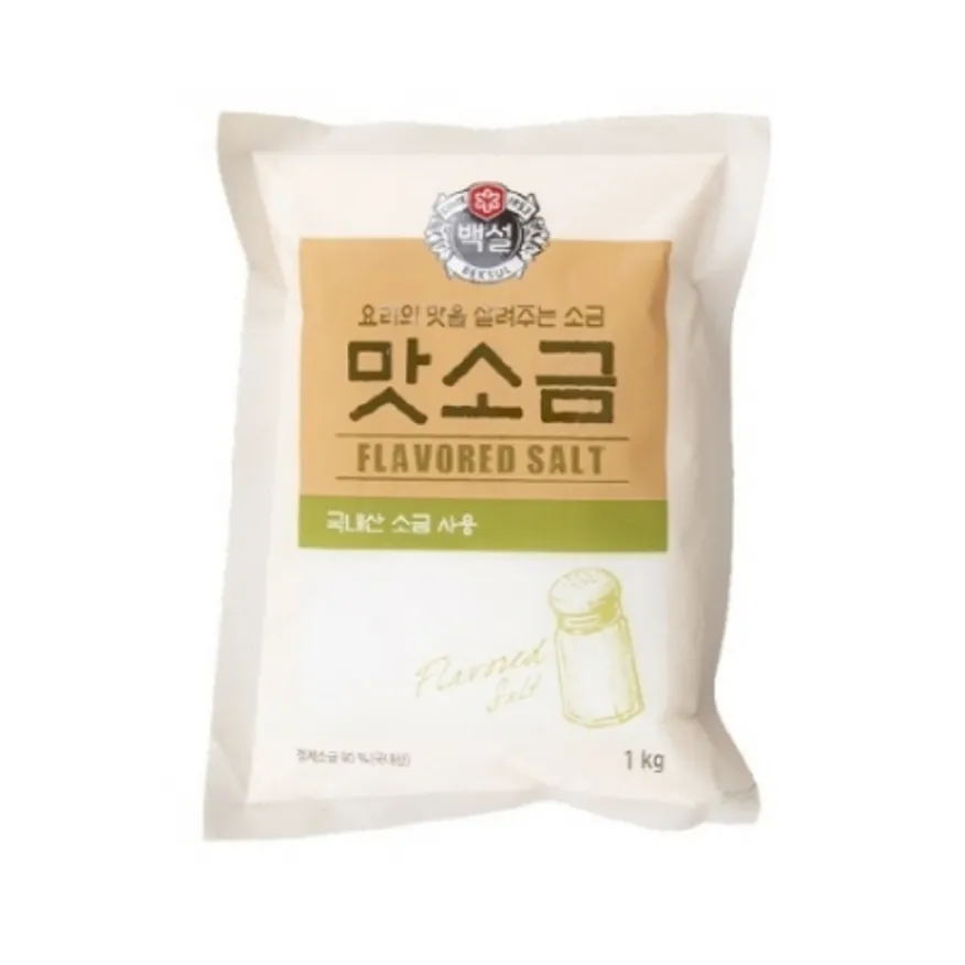 백설 맛소금 5kg 이미지