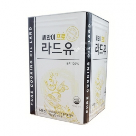 쿡스 프로쉐프 돈지쇼팅 라드유  100%돈지  13kg