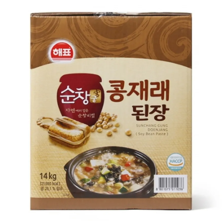 해표 순창궁재래콩된장 14kg 이미지