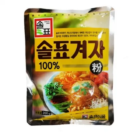 솔표 겨자분 200g