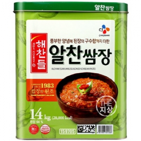 해찬들 알찬쌈장 14kg