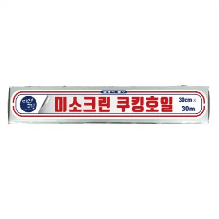 미소크린 쿠킹호일 30cm*30m  1개