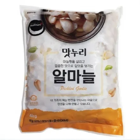 (맛누리)알마늘절임 4kg