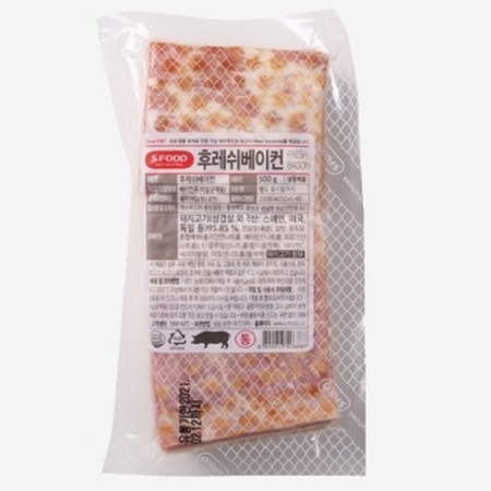 에스푸드 통베이컨 500g