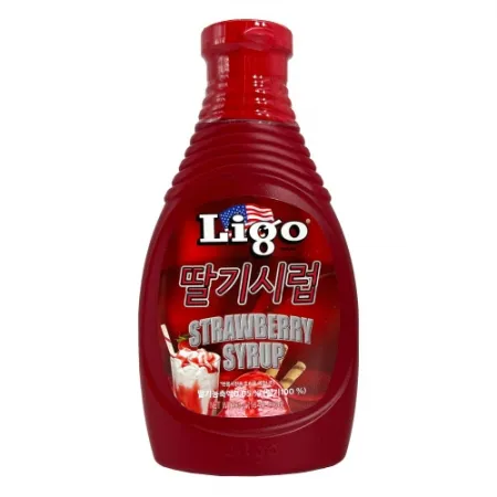 리고  딸기시럽 585g 이미지