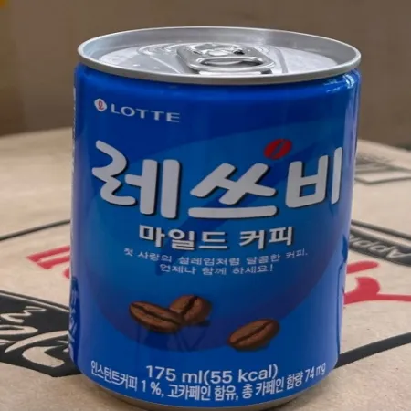 롯데 레쓰비마일드커피 175ml*6입