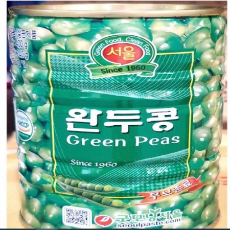 굿모닝 완두콩 캔  400g