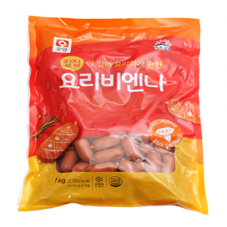 오양 칼집요리비엔나 1kg
