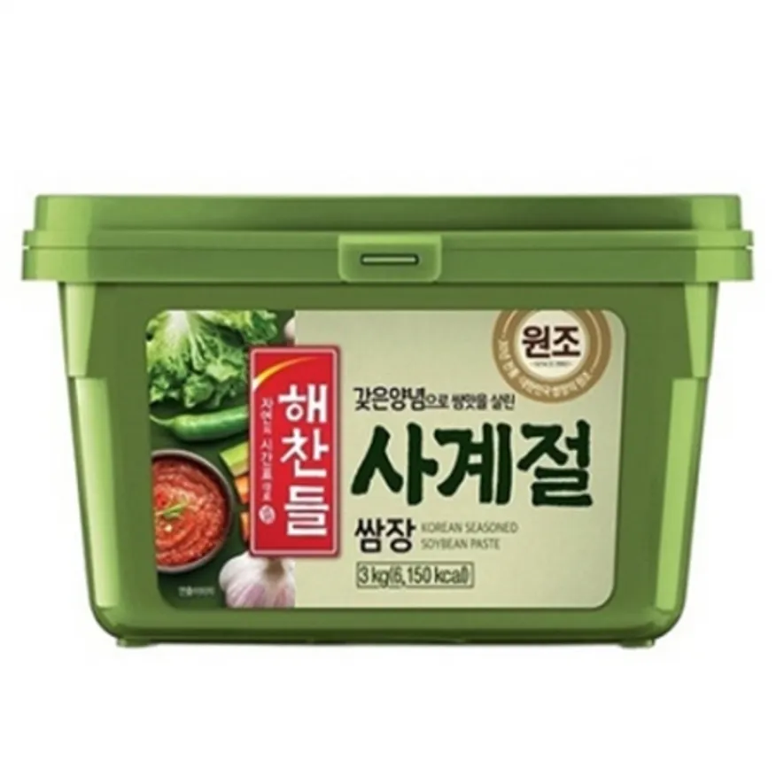 해찬들 사계절쌈장 3kg 이미지