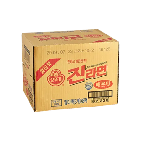 (오뚜기)진라면(매운맛/120g*40입) 1박스