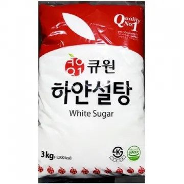 큐원 백설탕 3kg