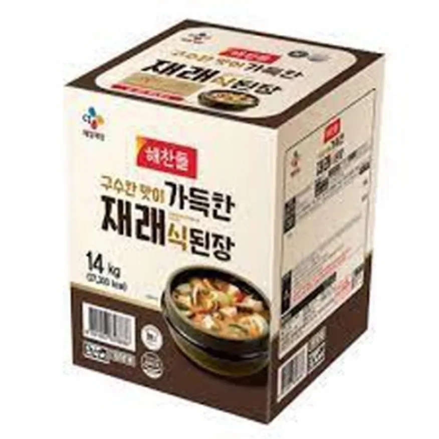 해찬들 구수한맛이가득한재래식된장 14kg 이미지