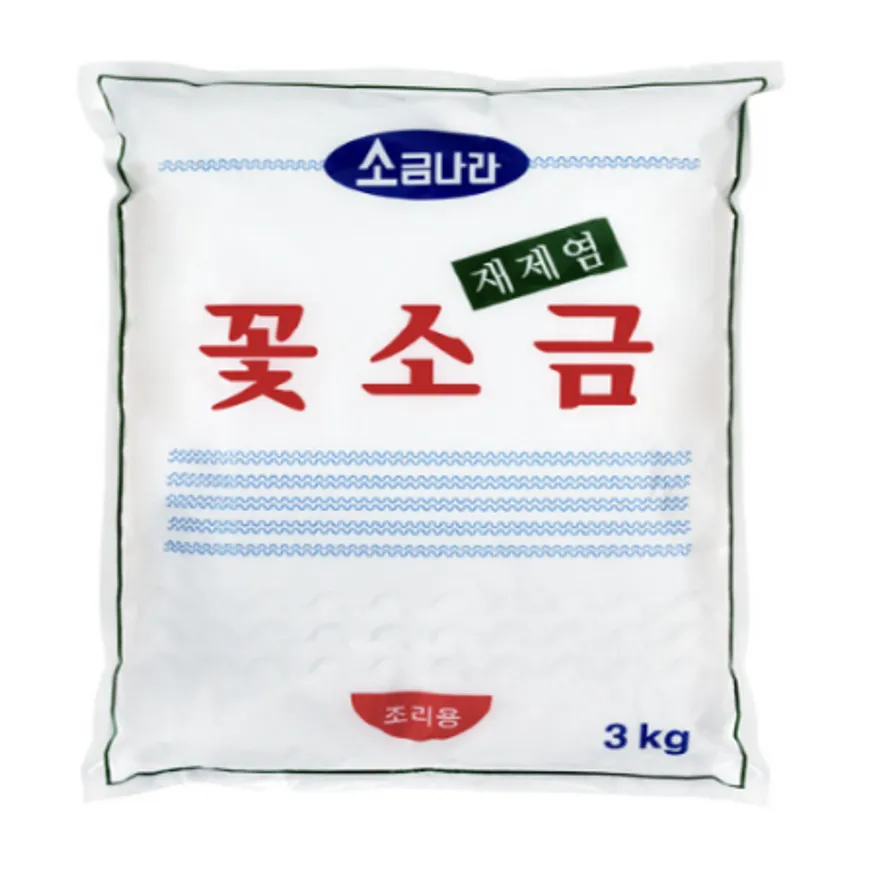 소금나라 꽃소금 3kg 이미지