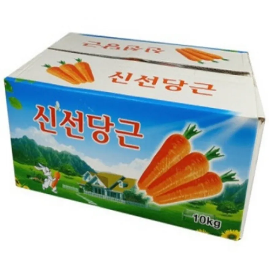 세척당근 중국산 10kg/박스 이미지