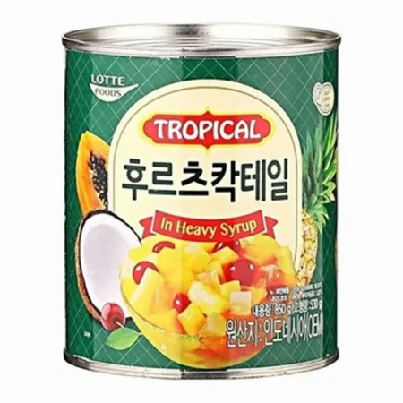 롯데 트로피칼 후르츠칵테일 850g