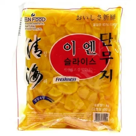 이엔  단무지슬라이스 1kg 이미지