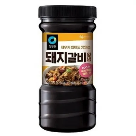 (청정원) 돼지갈비양념장 840g 이미지
