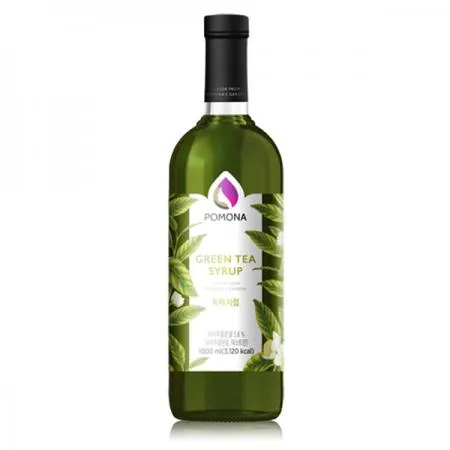 포모나 녹차 시럽 1000ml/EA